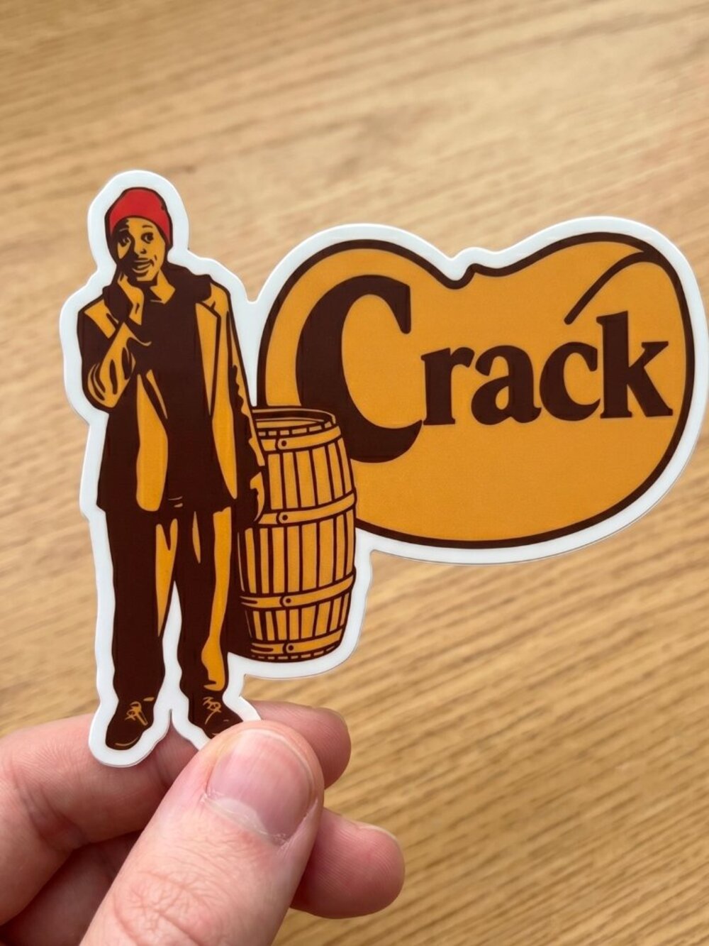 Crack Barrel Sticker - Picture 2 of 5